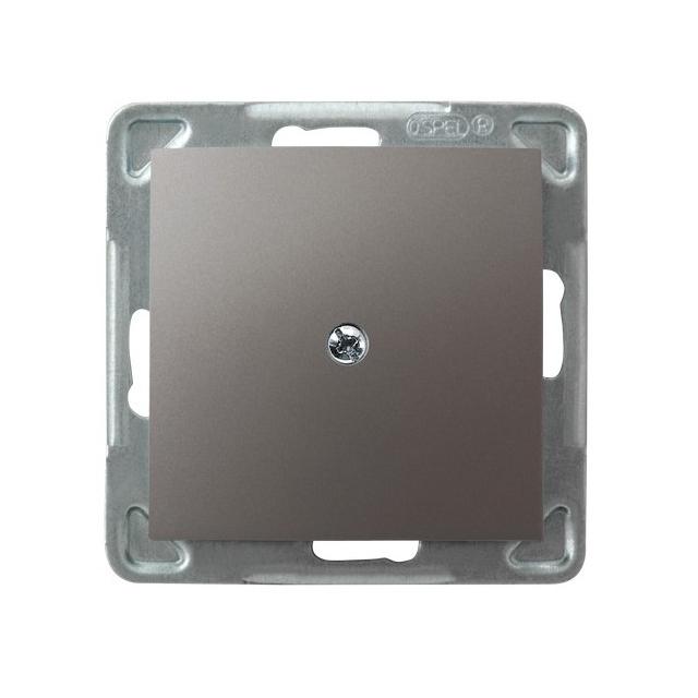 IMPRESJA Zaślepka - kolor tytan