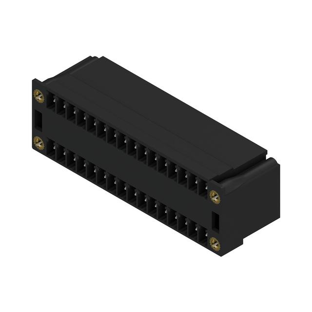 SCD-THR 3.81/32/90F 3.2SN BK BX Wtyki PCB (złącza płyty), 3.81 mm, Liczba biegunów: 32, kąt odejścia: 90° /20szt./ 1974490000 WEIDMÜLLER