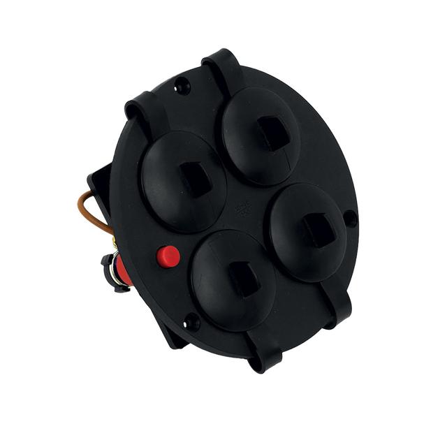 GDPKS-Gniazdo przedłużacza SCHUCO 4x220V+ Termik+zatyczka gn. 32.522 OPATÓWEK