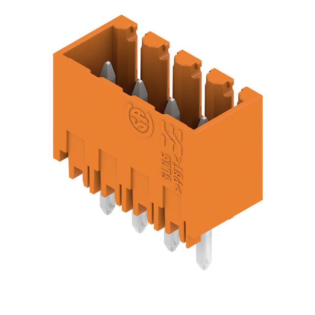 SL 3.50/04/180G 4.5SN OR BX Wtyki PCB (złącza płyty), 3.50 mm, Liczba biegunów: 4, kąt odejścia: 180° /100szt./ 1604640000 WEIDMÜLLER
