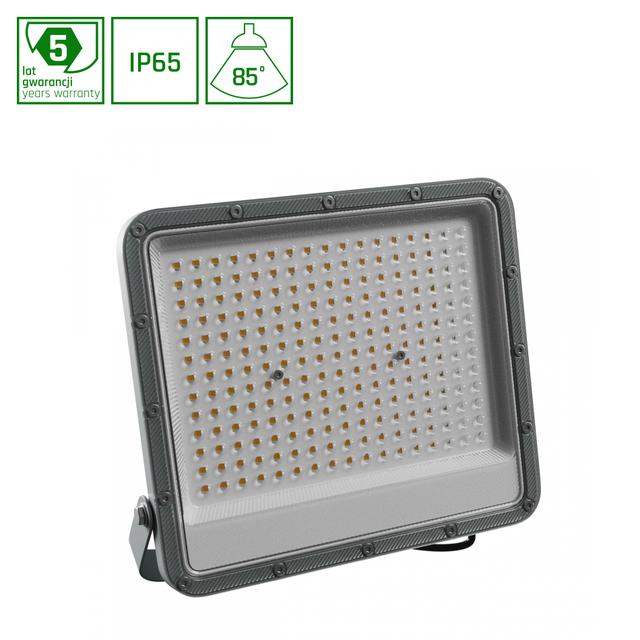NOCTIS MAX 2 NAŚWIETLACZ 150W NW 230V 85ST IP65 304X269X38 MM SZARY 5 LAT GWARANCJI