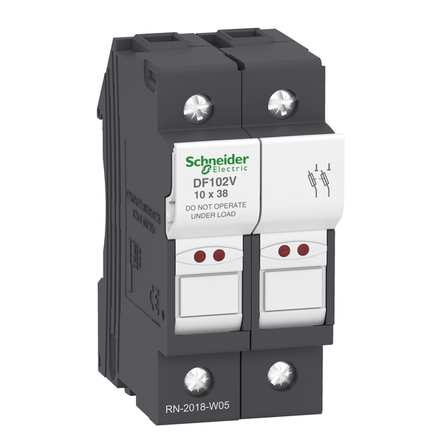 Podstawa bezpiecznikowa 10x38mm 32A 2P DF102V Schneider