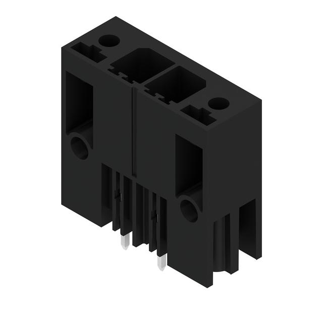 SV 7.62HP/02/180SF 3.5SN BK BX Złącze wtykowe płytek drukowanych /60szt./ WEIDMULLER