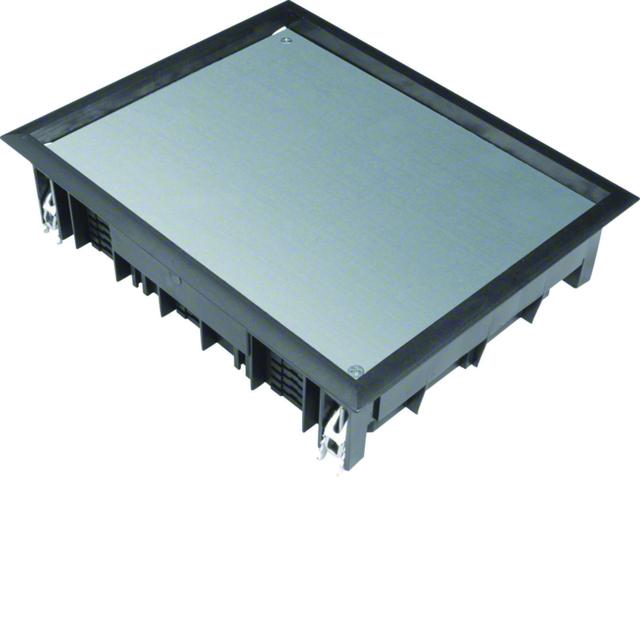 tehalit.VE-EE Pokrywa pełna VDE09 200x253 wykładzina 12mm czarny PA VDE09129005 HAGER