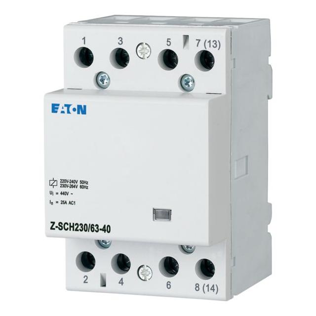Z-SCH230/63-40 Stycznik modułowy 63A 4Z 0R 230V AC 248856 EATON