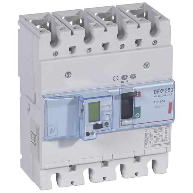 Wyłącznik DPX3 250 El+P 4P 160A 36kA 420447 LEGRAND