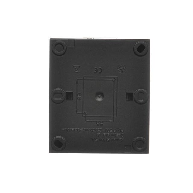 Simon Aquaclick Przycisk zwierny bez piktogramu 10AX 250V zaciski śrubowe, czarny