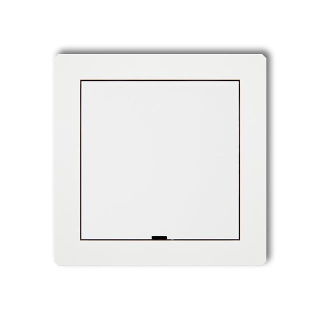 DECO Ramka pośrednia z zaślepką biała