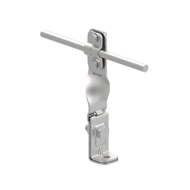 Uchw.na blachę kraw.kąt.-skręc.Z-śrub.H=14,5cm/OH/