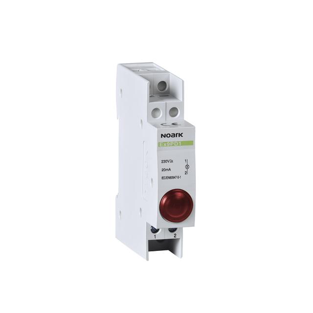Ex9PD1r 24V AC/DC Lampka sygnalizacyjna 24V AC/DC 1 czerwony LED 102431 NOARK