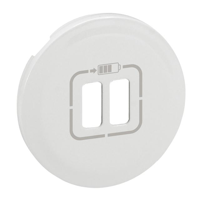 Celiane Plakietka Gniazda Zasilającego 2Xusb Biała 068256 LEGRAND