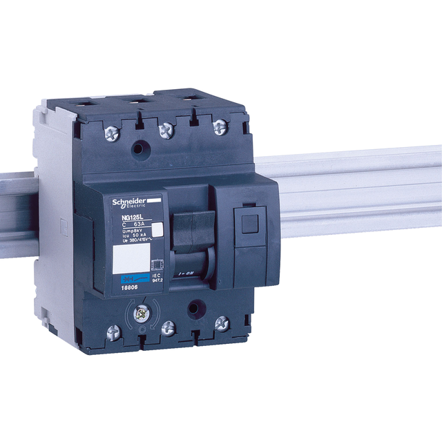 Wyłącznik nadprądowy Acti9 NG125L 3P D20A 18850 SCHNEIDER