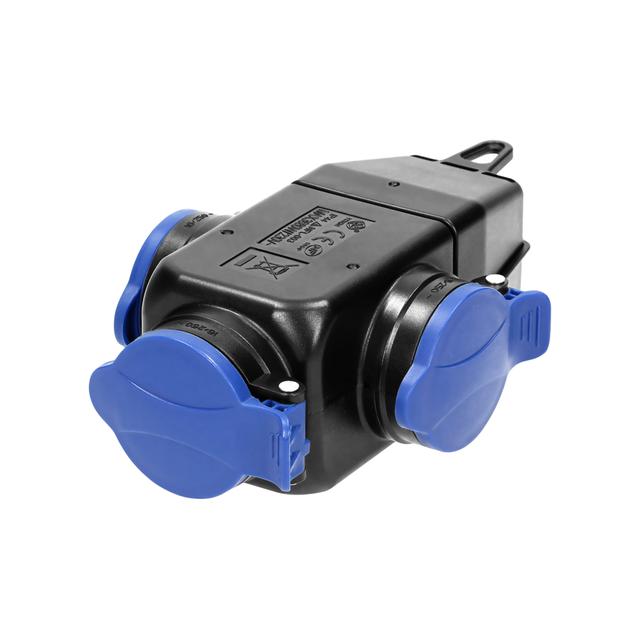 Rozgałęźnik bryzgoszczelny i odporny na uderzenia IP44 3x2P+Z 16A 230V AC OR-AE-1346 ORNO