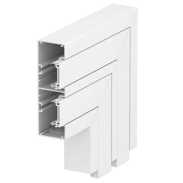 GA-FS53165RW, Naroże płaskie, stałe, Alu