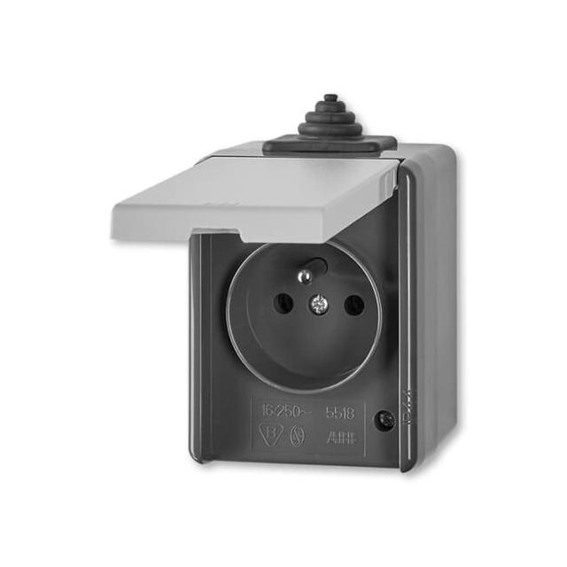 5518-2929 S^GNIAZDO Z/U+KLAPKA IP44