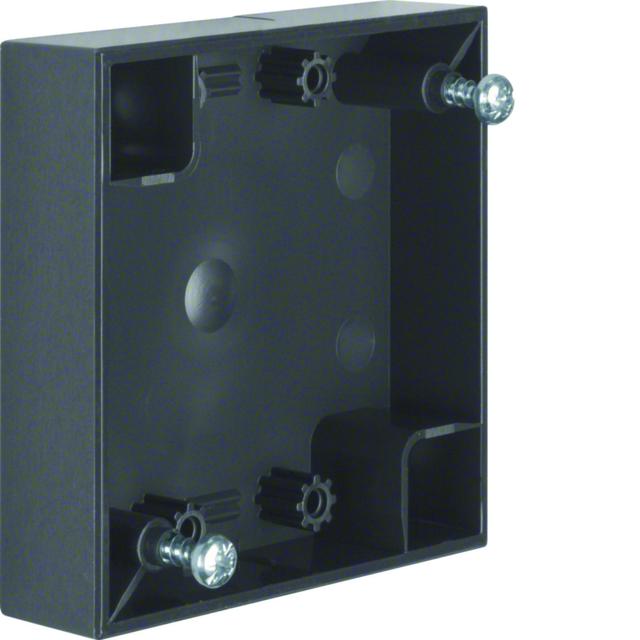 Integro Flow Puszka natynkowa 1-krotna płaska, antracyt, połysk 911522525 HAGER