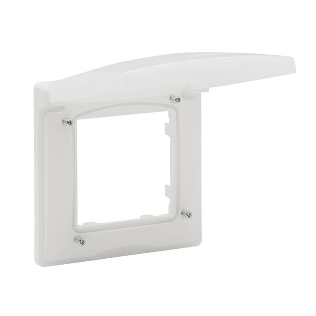Niloe Step Ramka Pojedyncza IP44 Kolor Biały 863196 LEGRAND