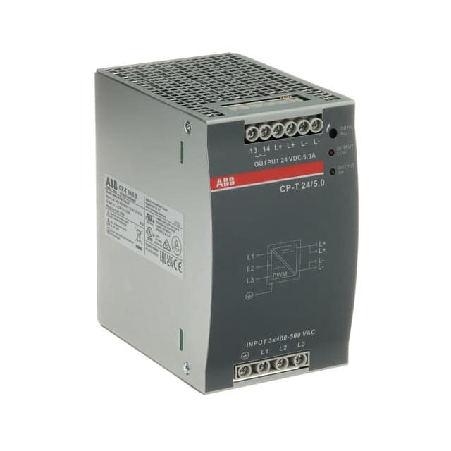 Zasilacz impulsowy CP-T 24/5.0 wej: 3x400-500VAC wyj: 24VDC/5.0A