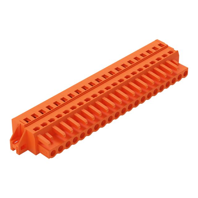 Gniazdo MCS-MIDI Classic 21-biegunowe pomarańczowe raster 5,08mm /10szt./ 231-321/031-000 WAGO