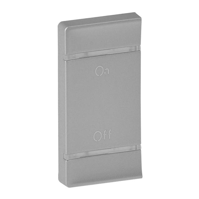 Mh:Klaw Lewy On-Off 1M Alu 755587 LEGRAND