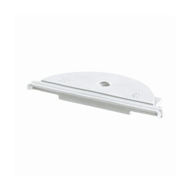 OCEAN Złączka do wprowadzania przewodów pojedyncza zamknięta biały alpejski