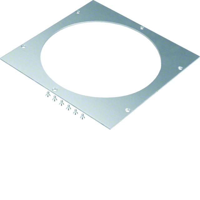 tehalit.UK Pokrywa montażowa dla UD roz.2 R2 fi242mm stal ocynkowana UDM2242R2 HAGER