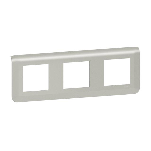 Mosaic - Ramka 3x2 Modułowa Pozioma - Aluminium 079306L LEGRAND