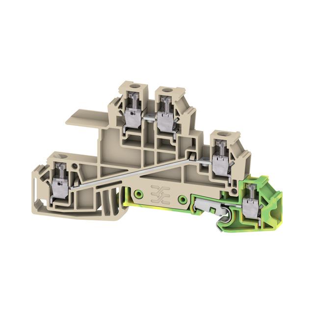 WDL 2.5/S/L/L/PE Złączka szynowa przelotowa, nr.katalogowy 1031100000