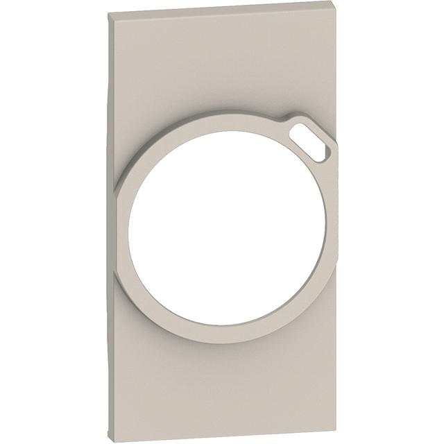 LIVING NOW - PLAKIETKA GNIAZDA 2P+Z SCHUKO + USB - 2 MODUŁY - PIASKOWY BEŻ, Bticino