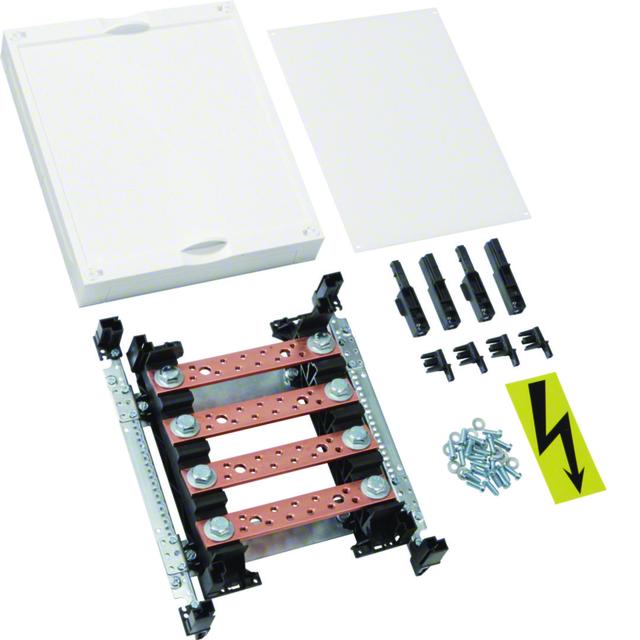 univers N Blok 300x250mm z szynami poz. 4-pol. Cu 30x5mm UE21D5 HAGER