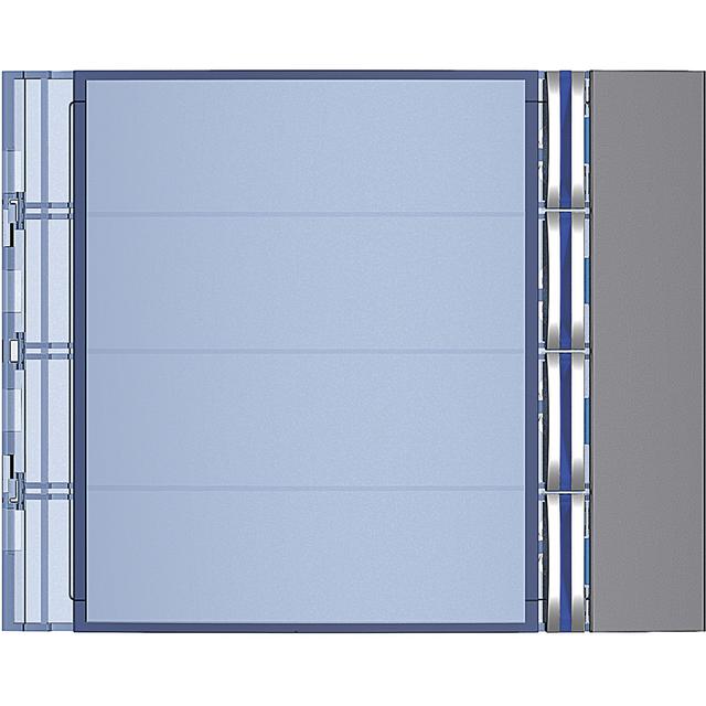 Sfera: Plakietka Modułu Z 4 Przyciskami - 4 Przyciski - Stalowoszara 352043 LEGRAND
