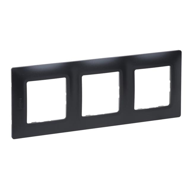 Niloe Selection - Ramka Potrójna Antracyt 762023 LEGRAND