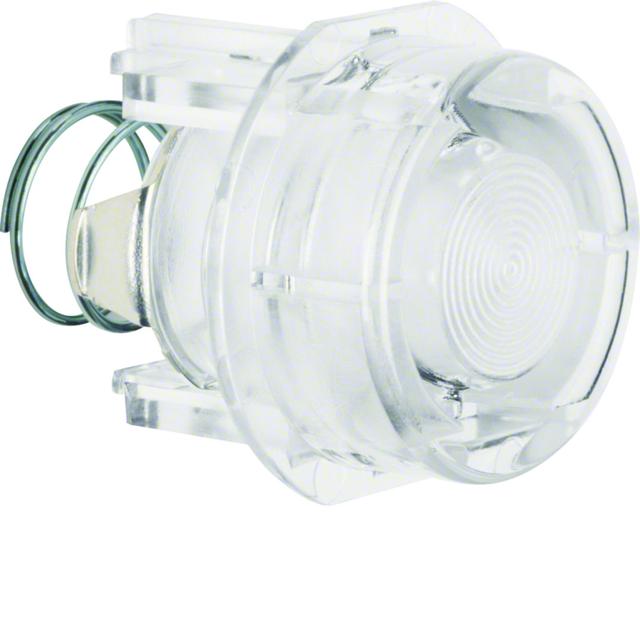 BERKER Akcesoria osprzęt Przycisk do łącznika i sygnalizatora E10 jasny przezr. 127902 HAGER