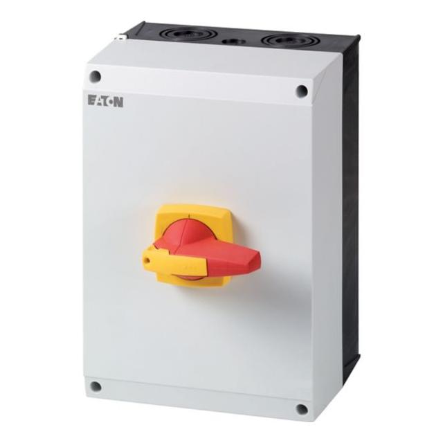 DDC-80/2/I5/P-R Rozłącznik DDC PV 80A w obudowie CI-K5 rączka blok. czerwono - żółta 184916 EATON