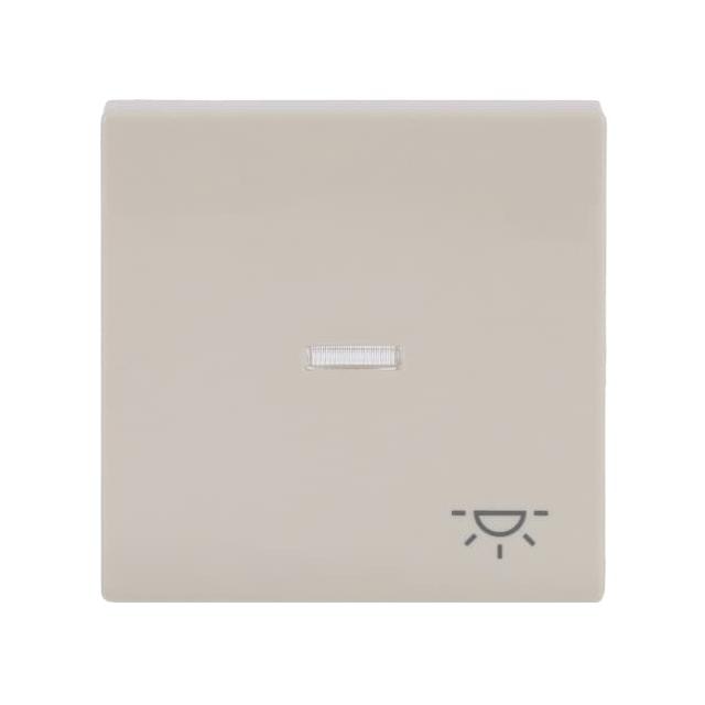 CARAT/FUTURE/SOLO Klawisz z symbolem „światło” Do przycisku zwiernego kość słoniowa