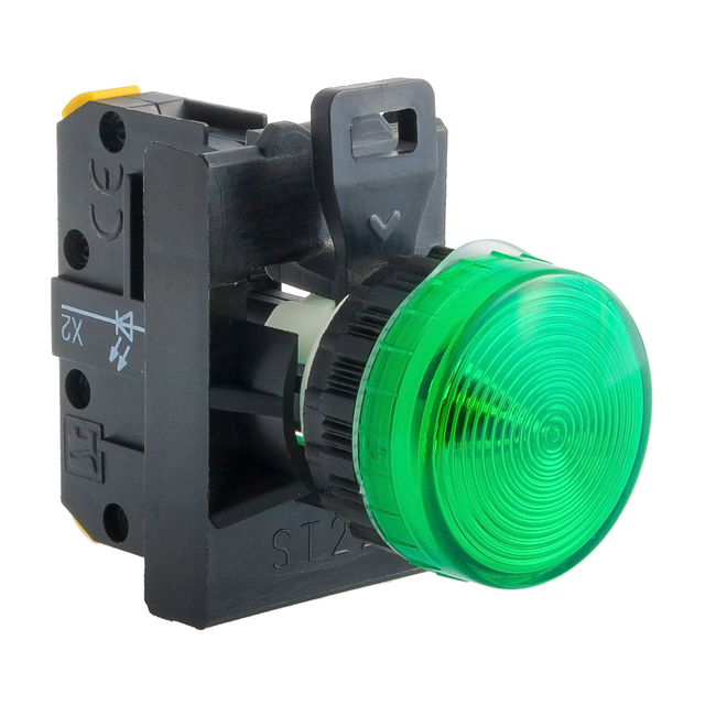 LAMPKA SYGN. ZIELONA 110V LAMPKA TLĄCA STANDARD