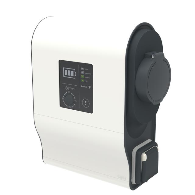 Green'Up Premium: Stacja Ładowania Pojazdów Elektrycznych Typu Wallbox Jednofazowa 3,7Kw Mode 2 I  058003 LEGRAND