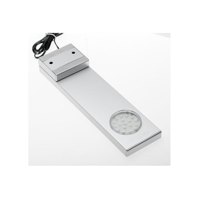 OPRAWA LEDOWA VITORIA DO MONTAŻU NAD SZAFKĘ, 218MM, 1X18LED SMD, ZIMNY BIAŁY, DC12V, ALUMINIUM