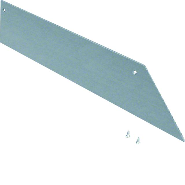 tehalit.AK Końcówka 1-str skos pokrywy 250X70mm stal AKE2500701 HAGER