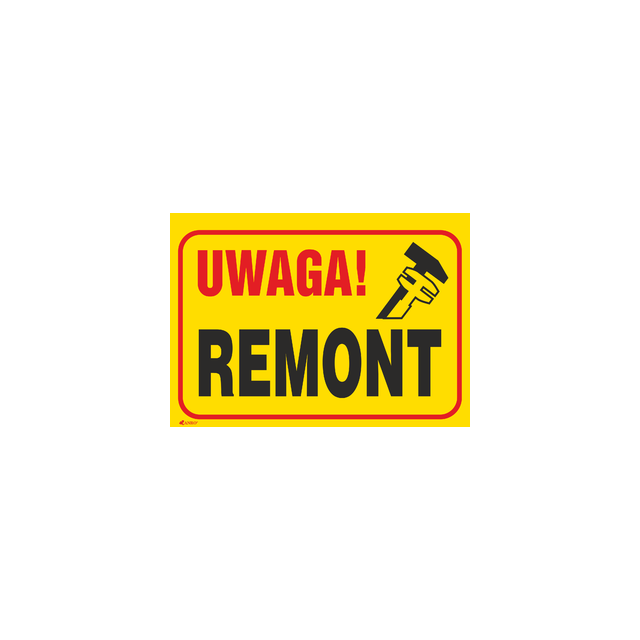 UWAGA!  REMONT   350X250 PŁYTA PCV SZTYWNA