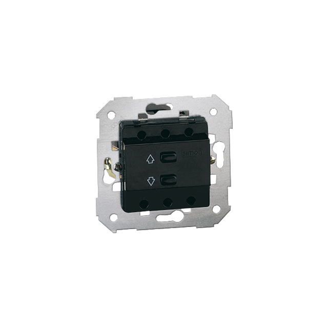 Simon 82 Łącznik roletowy elektroniczny zdalnie sterowany (mechanizm). 700 W/VA * Współpracuje tylko z dedykowanym pilotem 75350-69 75358-39 KONTAKT