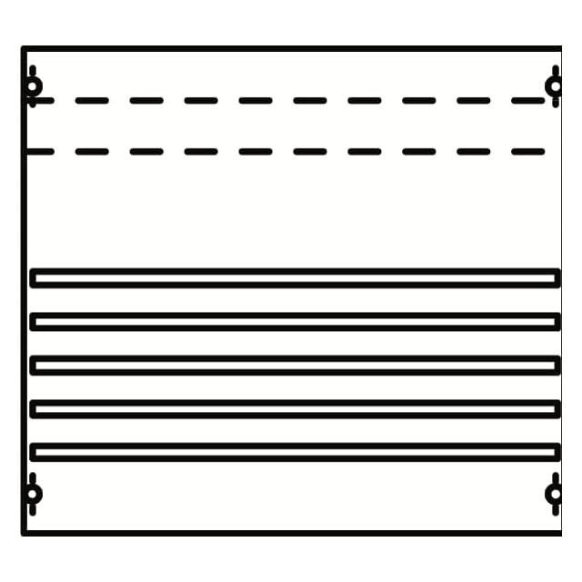 2V002A Pole rozdzielcze 2 kol.szer.