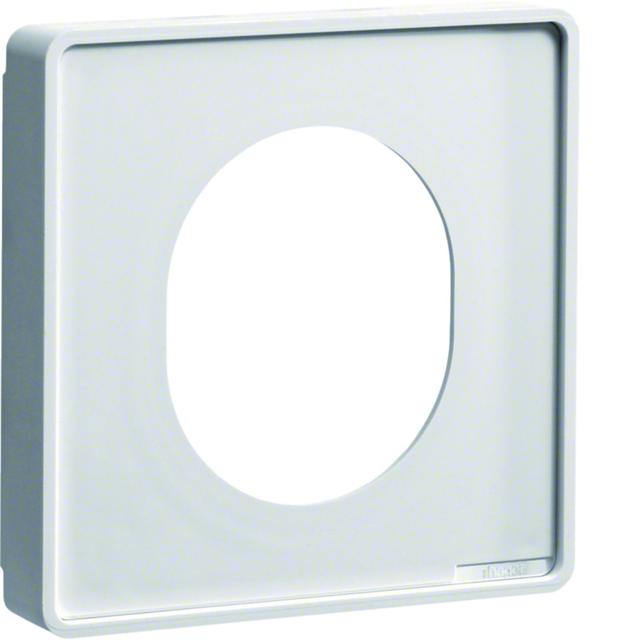 tehalit.WA Maskownica gniazda CEE w BR/BRN/DA PC/ABS bezhalogenowy biały G33749016 HAGER