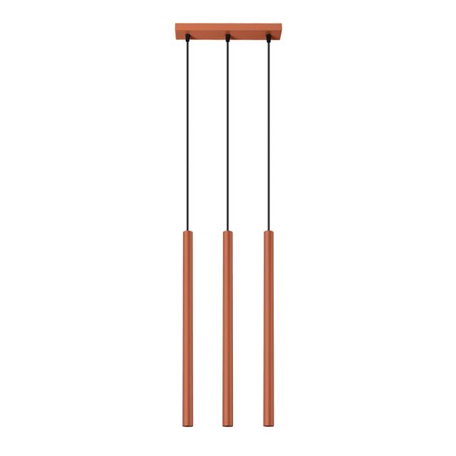 Sollux Lampa wisząca PASTELO 3 ochra czerwona SL.1526