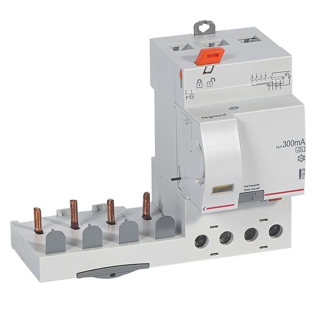 BLOK RÓŻNICOWOPRĄDOWY PR 304 4P 63A 300MA TYP A SERII DX3, Legrand