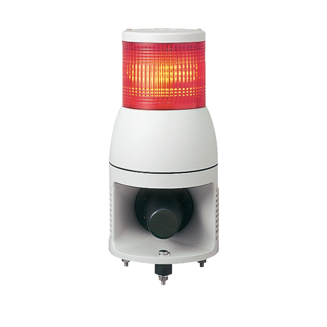 Harmony XVC Kolumna świetlna 100mm 24 V syrena stała/migający LED czerwona XVC1B1HK Schneider