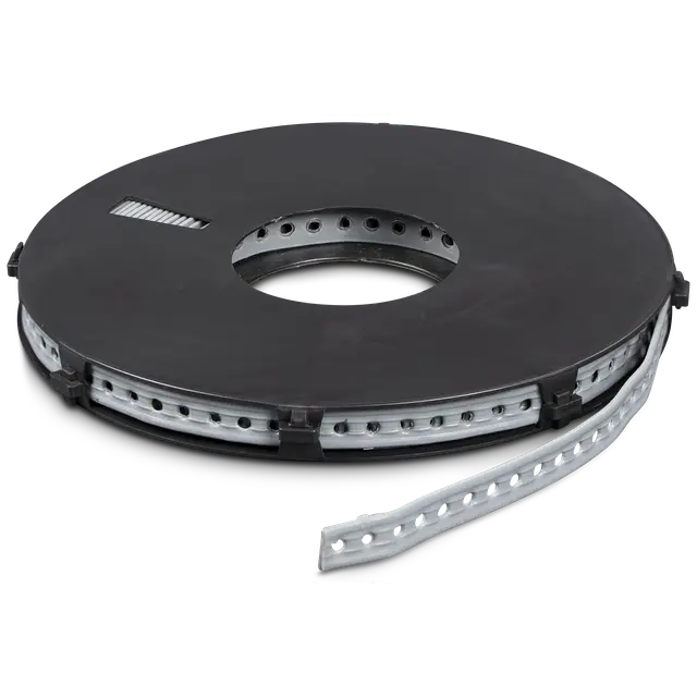 Taśma montażowa perforowana powlekana w osłonie – rolka 10m 1szt. R-MTP-10M RAWLPLUG