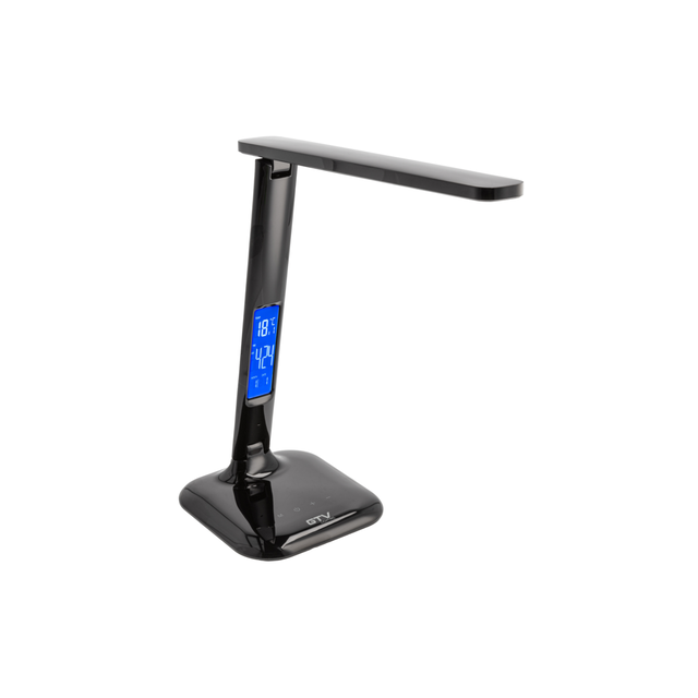 LAMPKA BIURKOWA LINEAR II, LED, 7W, 420lm, 3-CCT, AC220-240V, IP20, 5 STOPNIE ŚCIEMNIANIA, CZARNY