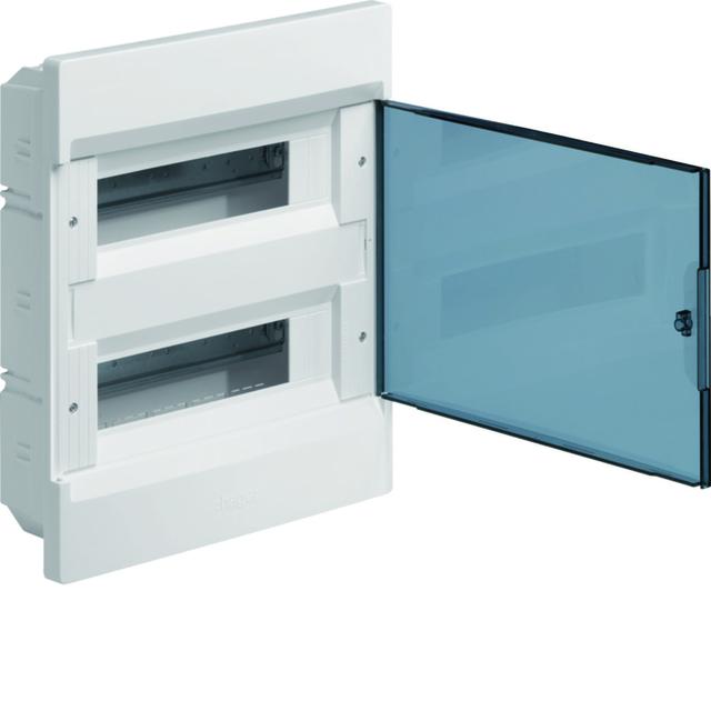 cosmos Rozdzielnica 2x12M podtynkowa IP40 drzwi transparentne VR212TP HAGER