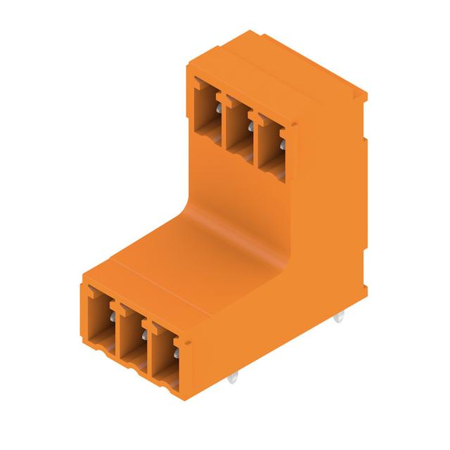 SCDV 3.81/06/90G 3.2SN OR BX Wtyki PCB (złącza płyty), 3.81 mm, Liczba biegunów: 6, kąt odejścia: 90° /50szt./ 1032110000 WEIDMÜLLER